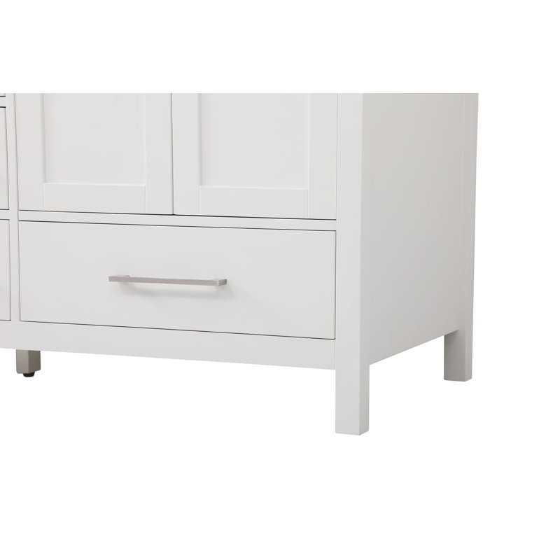 Andover Mills™ Broadview 60'' Freestanding Double Bathroom Vanity with
